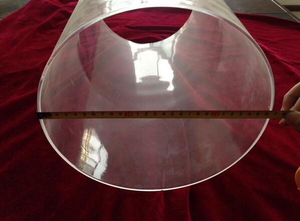 large diameter quartz glass tube